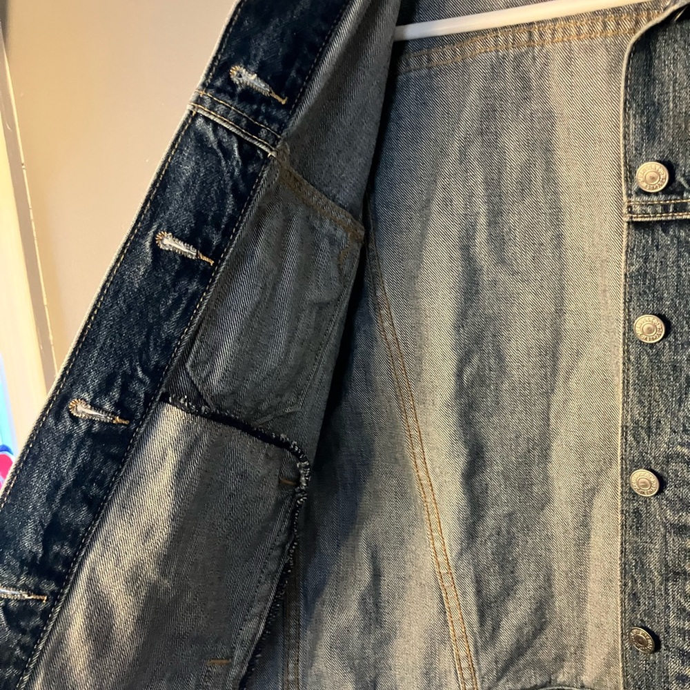 Levi's relaxed boyfriend xs Denim Jacket for Women fits big - Picture 10 of 13